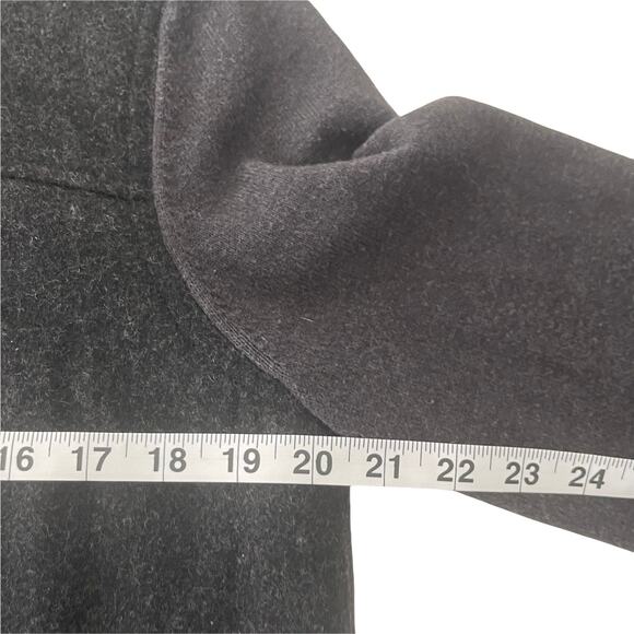 Banana Republic Men's Size M Gray Sweater Jacket Wool Blend - Picture 8 of 9